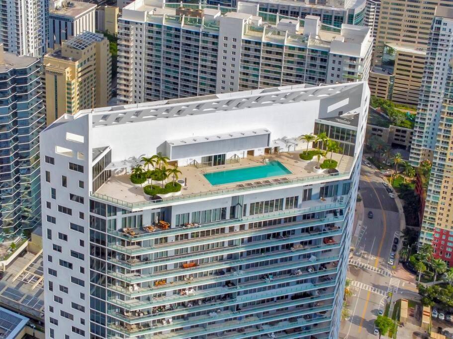 Lovely Upscale Condo Gorgeous View 2Bd 2Bath In Brickell Miami Exterior foto