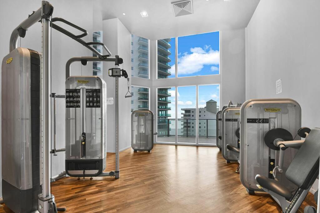 Lovely Upscale Condo Gorgeous View 2Bd 2Bath In Brickell Miami Exterior foto