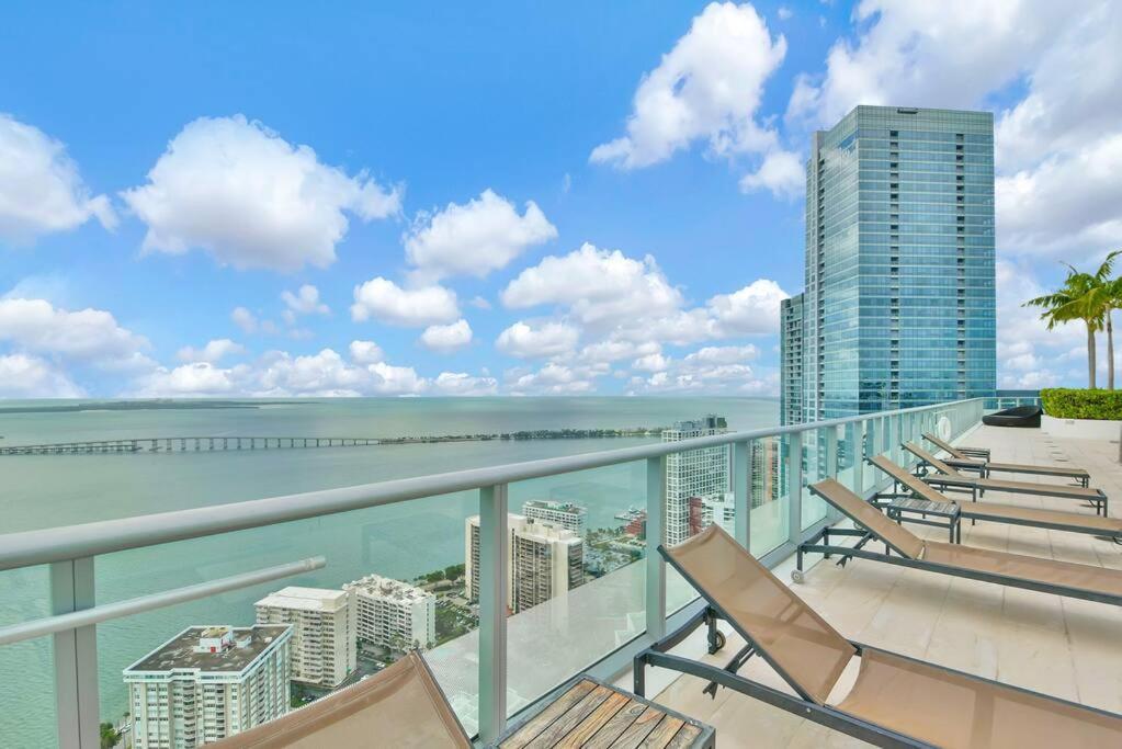 Lovely Upscale Condo Gorgeous View 2Bd 2Bath In Brickell Miami Exterior foto